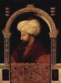 Gambar ini dikatakan gambar Sultan Muhammad al-Fatih, diharap anakanda menjadi sepertinya...Amin